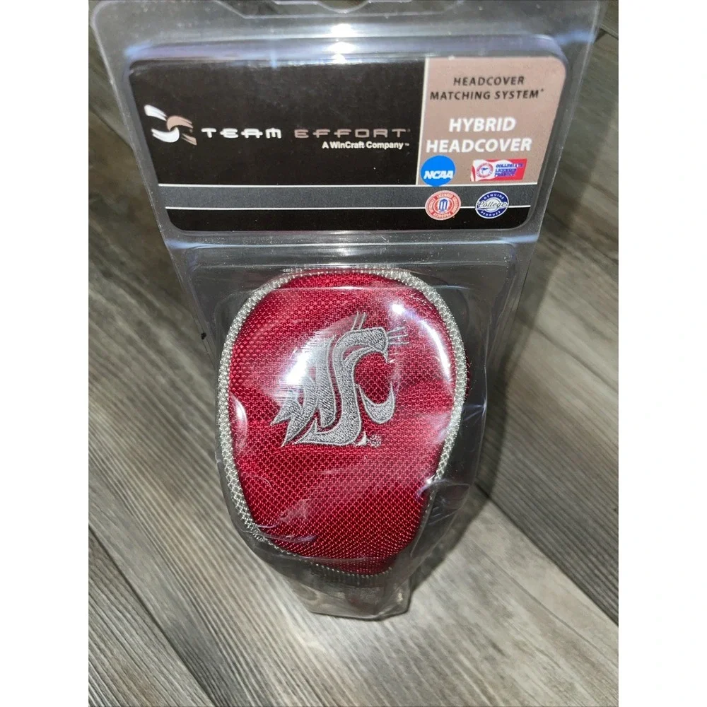 NCAA Washington State Cougars Golf Team Effort Hybrid Headcover, New‎ - Picture 3 of 7